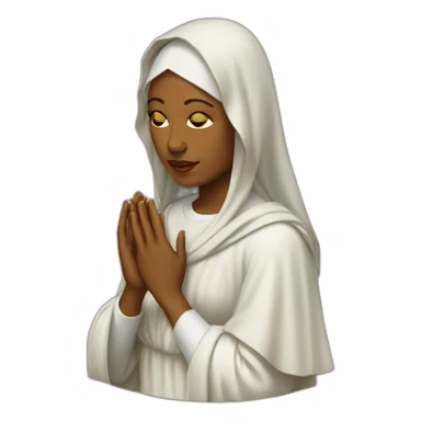 mother mary renaissance sticker