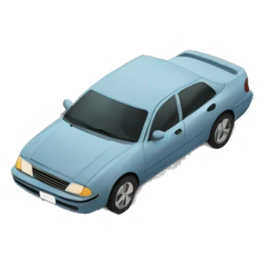 Car on the highway sticker