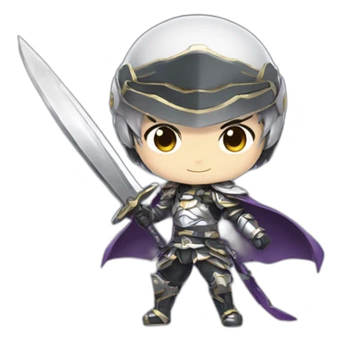 Blade man from honkai star rail sticker