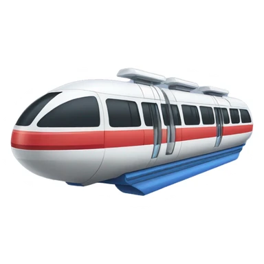 Disney monorail sticker
