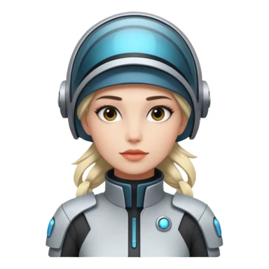 Maelle dans le jeu Clair Obscur Expédition 33 sticker