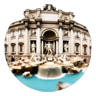 Trevi contains sticker