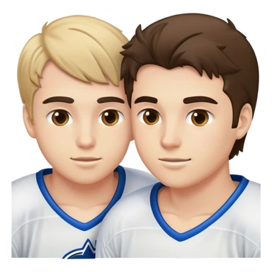 hockey boys in love sticker