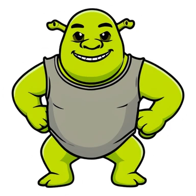 Shrek sticker