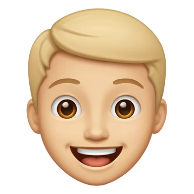 overly excited  sticker