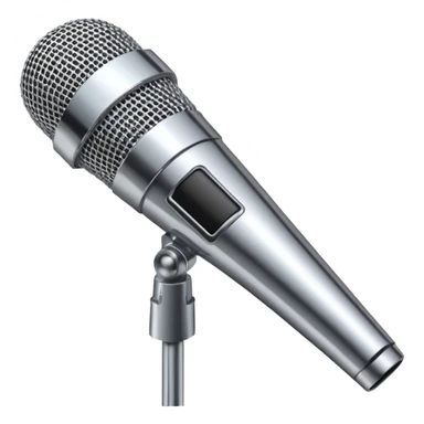 microphone for group karaoke  sticker