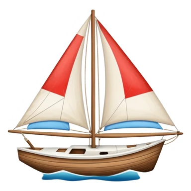 sail boat sticker
