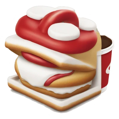 “Tim Hortons store with a red and white color scheme, featuring the classic Tim Hortons logo, a warm and welcoming design that represents a popular coffee and donut shop.” sticker