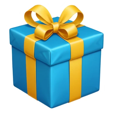 Un cadeau emballé qui sautille sticker