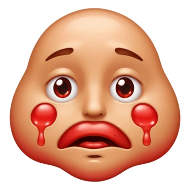 naso che cola, fai solo il naso sticker