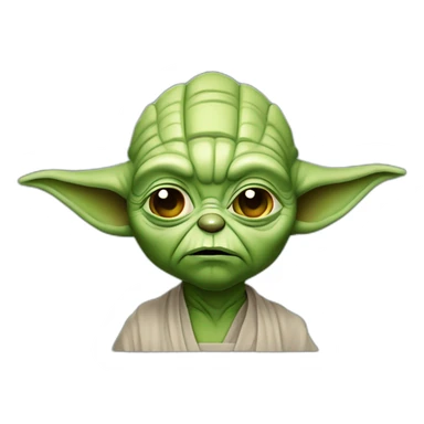 Yoda qui fume sticker