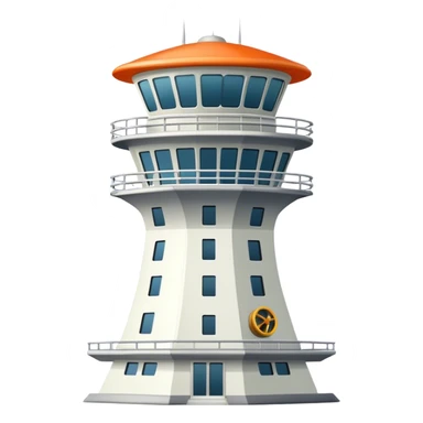 air traffic control tower sticker