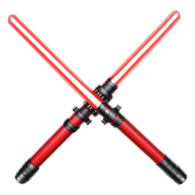 red lightsaber sticker
