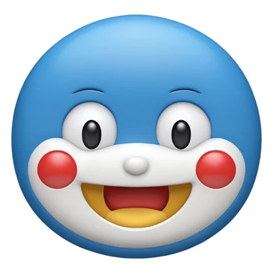 Create simple Doraemon emoji sticker