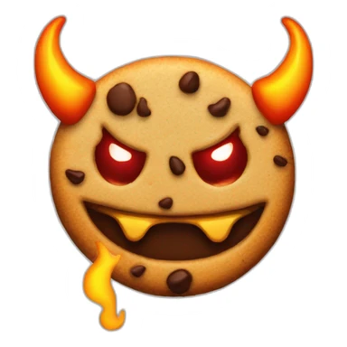 devilish cookies sticker