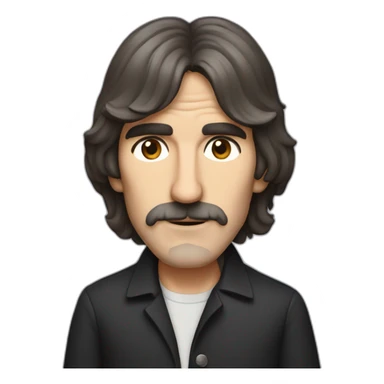George Harrison sticker