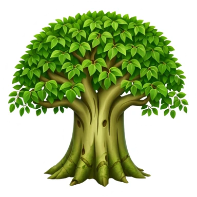 Banyan tree sticker