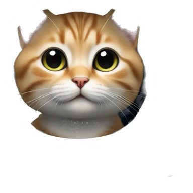 a kitty saying hi wearing a spacesuit on space sticker