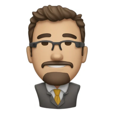 hombre con herramientas sticker