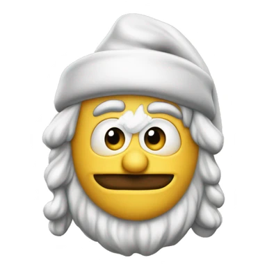 Der Weihnachtsmann löst komplizierte Mathe-Knobel-Aufgaben sticker