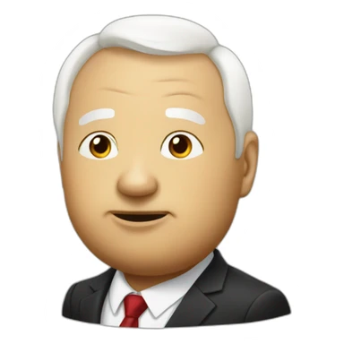 Kaczyński as potato sticker