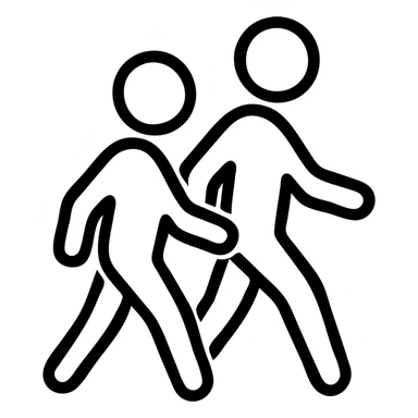 traffic people sticker