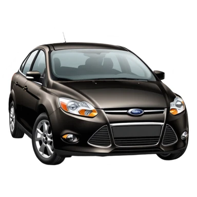 2011 black ford focus sticker