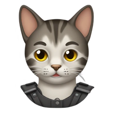 Cat criminal sticker
