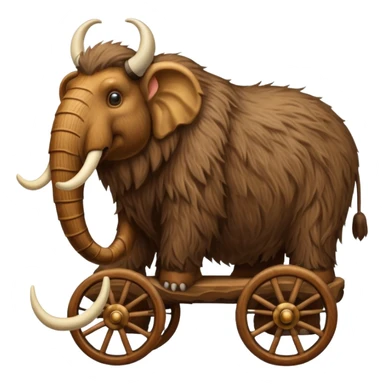 Mammoth car sticker
