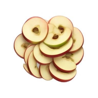 Apple slices sticker