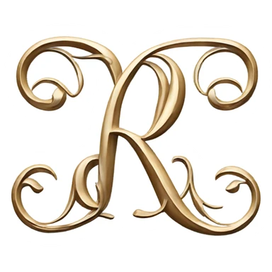 Arr coquette monogram sticker