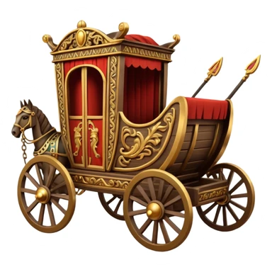 Roman chariot sticker
