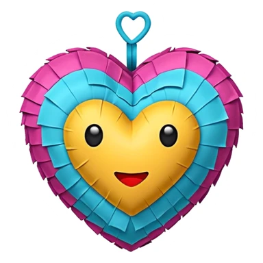 piñata heart sticker
