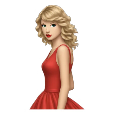 taylor swift Red sticker