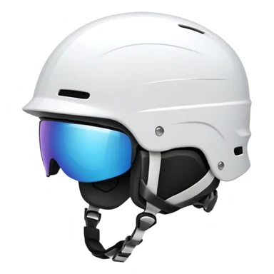 ski helmet without goggles sticker
