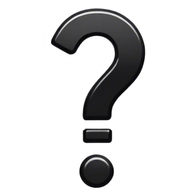 exclamation point on top of question mark sticker