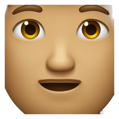 Flattered emojie sticker