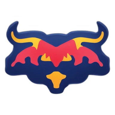 Red bull logo sticker