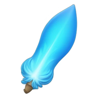 blue nimbus sticker