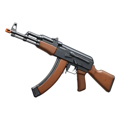 Gun ak47 sticker