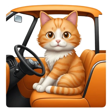 Cat car sticker