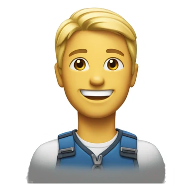 smiling with pride sticker