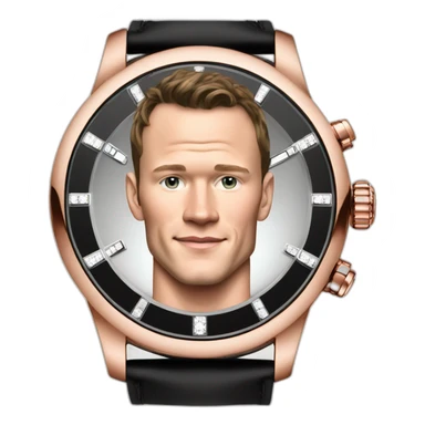 Jonathan Toews as a luxury wristwatch sticker