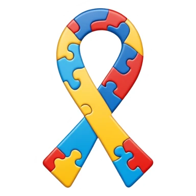 autism awareness symbolism sticker