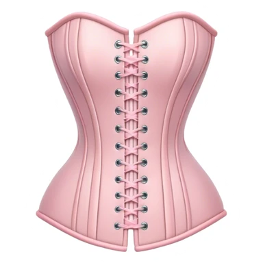 Pastel pink corset  sticker