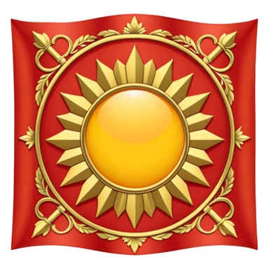 Flag of agha Mohammad khan qajar  sticker