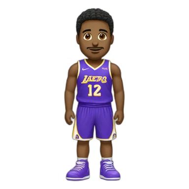 Polera de basket con numero 12 sticker