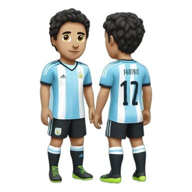 Argentine jerseys sticker