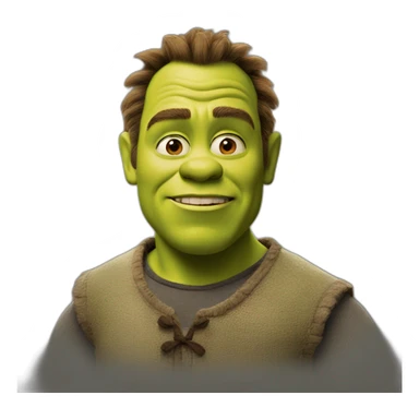 Shrek ad rick asley sticker