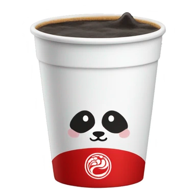 panda express cup sticker